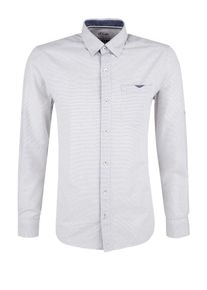 s.Oliver RED LABEL, Herren Hemd, Blue Denim / Weiß