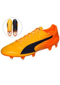 Puma, Herren Fußballschuh 'evoSPEED 17 SL FG', Orange / Neonorange / Schwarz