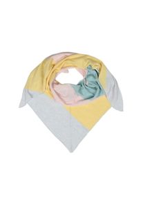 Zwillingsherz, Damen Tuch, Gelb / Grau / Rosa