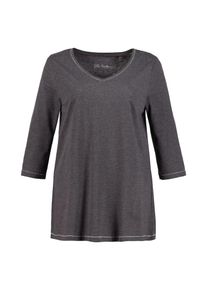 Ulla Popken, Damen Shirt, Grau