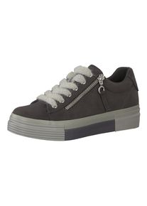 s.Oliver RED LABEL, Damen Sneakers, Grau / Wei&szlig;