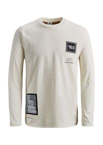 Jack & Jones JACK & JONES, Herren T-Shirt, Grau / Schwarz / Weiß