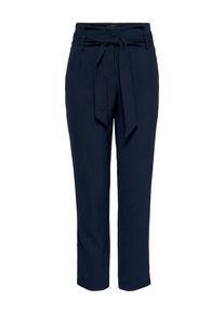 Only, Damen Paperbag Hose, Dunkelblau