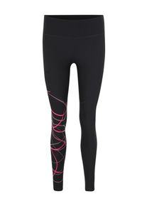 Under Armour, Damen Sport-Hose 'UA Vanish Legging Graphic', Anthrazit / Beere / Pink