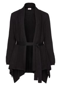 sheego Style, Damen Cardigan, Schwarz