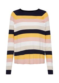 Only, Damen Pullover 'onlTERESA', Nachtblau / Gelb / Rosa