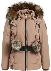 Khujo, Damen Jacke 'TEODORA WITH BELT', Camel