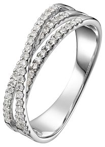 Christ, Damen Ring 'Diamonds', Gold / Silber / Weiß