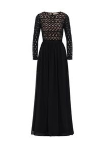 Apart, Damen Abendkleid, Nude / Schwarz