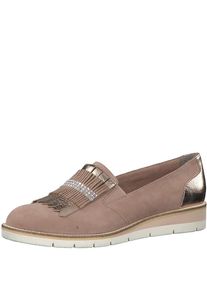 Tamaris, Damen Slipper, Gold / Altrosa