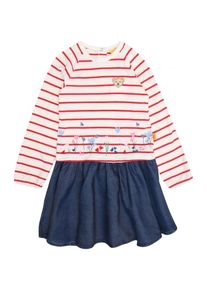 Steiff Collection, Mädchen Kleid, Blau / Rot / Weiß