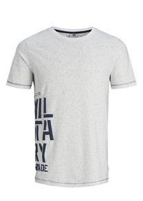 Jack & Jones JACK & JONES, Herren T-Shirt, Nachtblau / Weiß