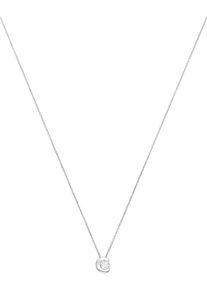 Christ, Damen Kette '87471811', Silber / Transparent