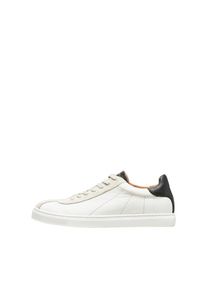 Selected Homme, Herren Sneaker 'SLHDEAN CLASSIC TRAINER', Schwarz / Weiß