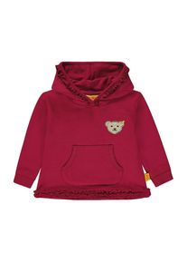 Steiff, M&auml;dchen Kapuzenpullover, Rot