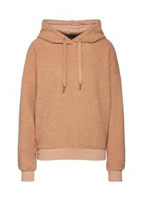 New Look, Damen Sweatshirt '04.05 WW CAMEL BORG HOODY P215', Beige
