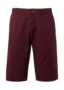 Tom Tailor, Herren Shorts 'Josh', Bordeaux