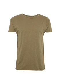 Nudie Jeans Co, Herren T-Shirt 'Roger Slub', Oliv