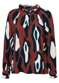 Véro Moda VERO MODA, Damen Bluse, Himmelblau / Rot / Schwarz / Weiß