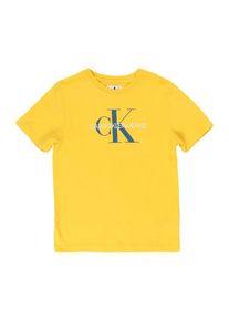 Calvin Klein Jeans, Shirt 'MONOGRAM LOGO REGULAR TEE', Zitrone