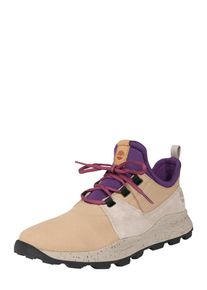 Timberland, Herren Sneaker 'Brooklyn L/F Oxford', Beige / Beere