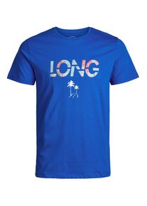 Jack & Jones JACK & JONES, Herren T-Shirt, Blau