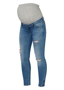 MAMALICIOUS, Damen Umstandsjeans, Blue Denim