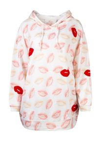 gwynedds, Damen Hoodie 'Dionne the Hoodie', Gelb / Rot / Weiß