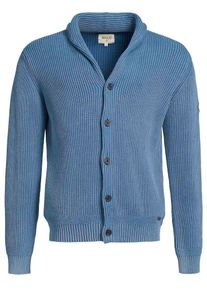 Khujo, Herren Strickjacke 'Charlie', Blau