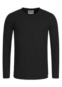 INDICODE JEANS, Herren Longsleeve 'Willbur', Schwarz