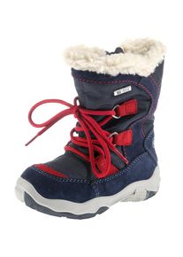 Elefanten, Winterstiefel 'GERRIT', Enzian / Rot / Weiß