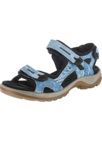 Ecco, Damen Outdoorsandalen, Hellblau / Schwarz