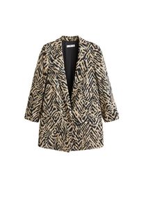 Mango, Damen Blazer 'Rosendo4', Sand / Schwarz