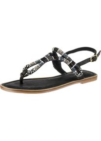 Bullboxer, Damen Sandalen, Schwarz / Silber