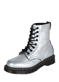 Dr. Martens, Damen Schn&uuml;rstiefel 'Pascal Eye', Silber