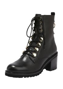ABOUT YOU, Damen Schnürstiefelette 'NANNETTE', Schwarz