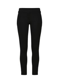Zwillingsherz, Damen Hose, Schwarz / Silber