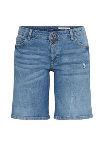 EDC by Esprit, Damen Shorts, Blue Denim