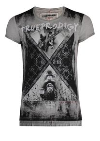 Trueprodigy, Herren T-Shirt, Grau