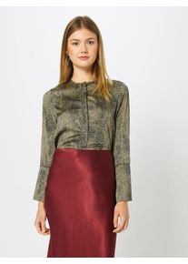Sisters Point, Damen Bluse, Gold / Schwarz