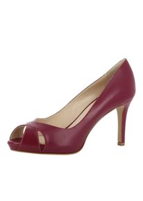 Evita, Damen Peeptoe 'ELISA', Himbeer