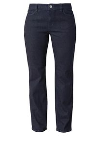 TRIANGLE, Damen Curvy Straight: Schlichte Denim, Blue Denim