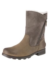 Sorel, Damen Winterstiefel 'Emelie Foldover', Braun / Brokat