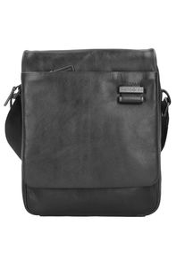 Samsonite, Herren West Harbor Umhängetasche Leder 27 cm, Schwarz