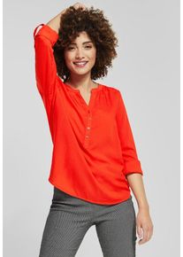 Street One, Damen Bluse, Neonrot
