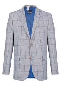 Daniel Hechter, Herren Sakko 'City', Taubenblau / Graumeliert