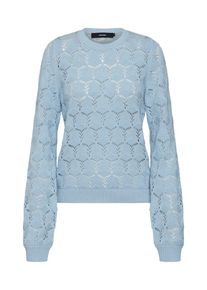 V&eacute;ro Moda VERO MODA, Damen Pullover 'VMCARRIE LS PATTERN BLOUSE', Hellblau