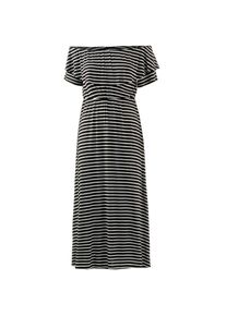 Khujo, Damen Kleid 'Taurina', Schwarz / Weiß