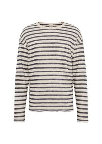 Jack & Jones JACK & JONES, Herren Sweatshirt 'JORRISED SWEAT CREW NECK', Dunkelgrau / Offwhite
