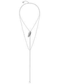 Liebeskind Berlin, Damen Kette 'Feder', Silber